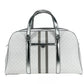 Travel Extra Large PVC Top Zip Weekender Luggage Bag Optic White