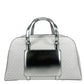 Travel Extra Large PVC Top Zip Weekender Luggage Bag Optic White