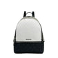 Rhea Medium PVC Backpack Bookbag Optic White Multi