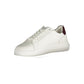 White Polyester Sneaker