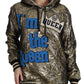 Im The Queen Multicolor Hoodie Sweatshirt