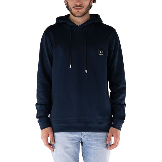Blue Nylon Sweater
