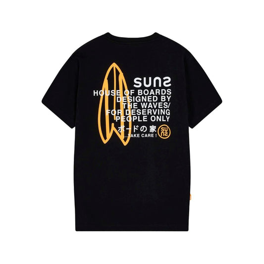 Black Cotton T-Shirt