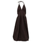 Brown Cotton Long