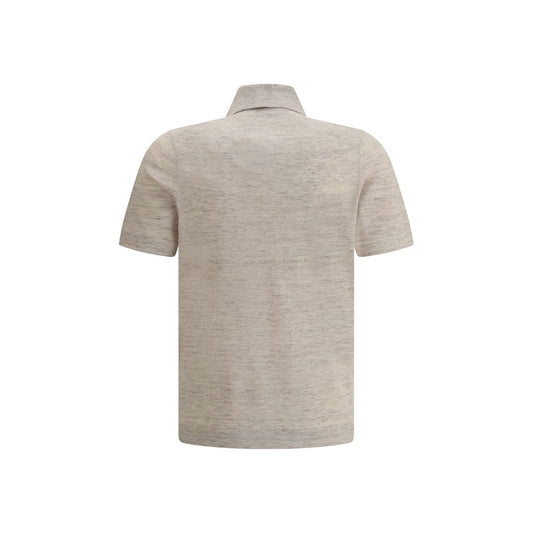 Linen Polo Shirt