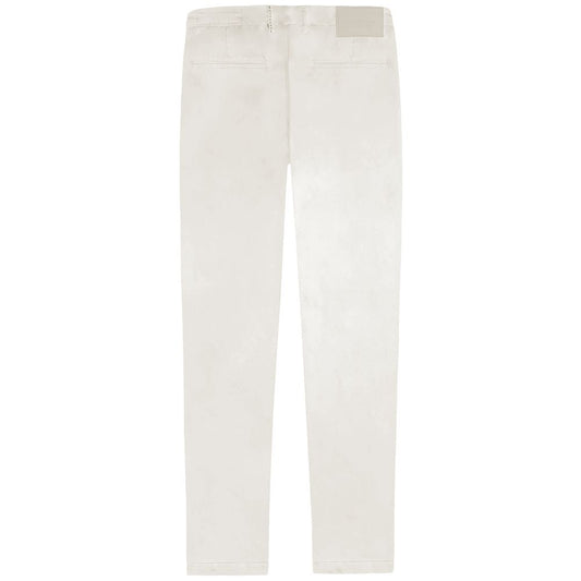 White Cotton Jeans & Pant