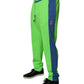 Green Blue Jogger Sweatpants Pants