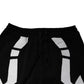 Black Logo Cotton Jogger Sweatpants Pants