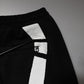 Black Logo Cotton Jogger Sweatpants Pants
