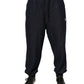 Dark Gray Jacquard Jogger Men Sweatpants Pants