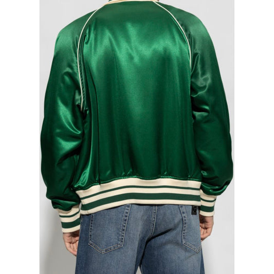 Green Polyester Jacket