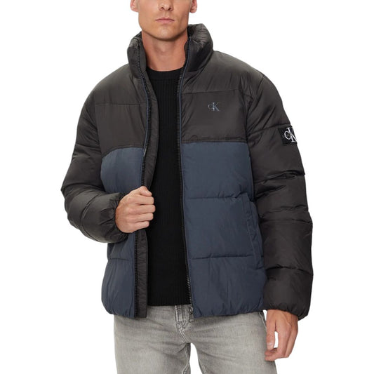 Blue Recycled Polyamide Jacket