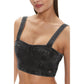 Black Recycled Cotton Top