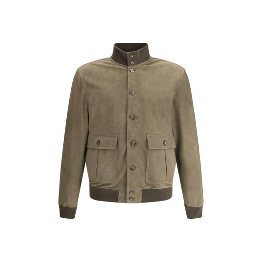 Suede leather Jacket