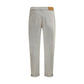 Pants with turn-up hem