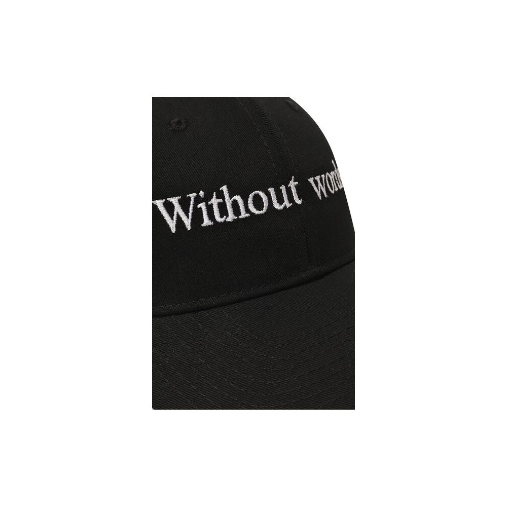 Black Cotton Hats & Cap