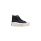 Black Leather Sneaker
