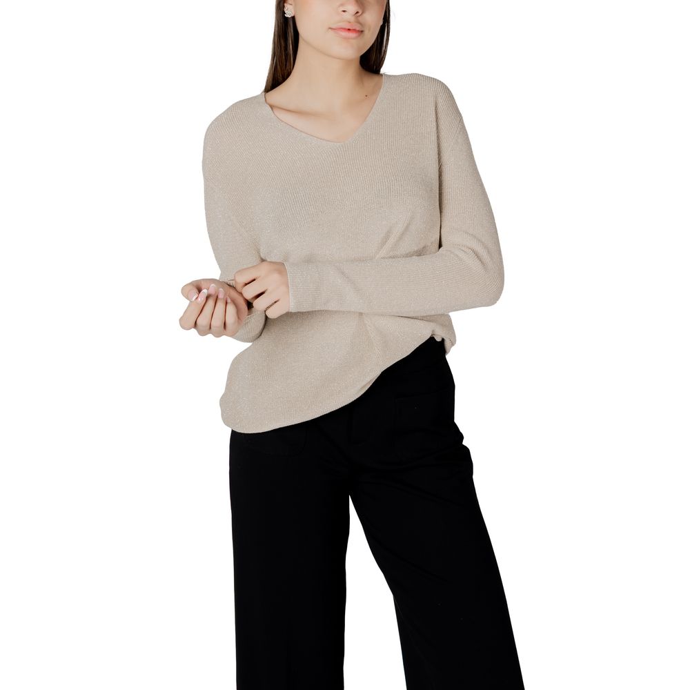 Gold Cotton Tops & T-Shirt
