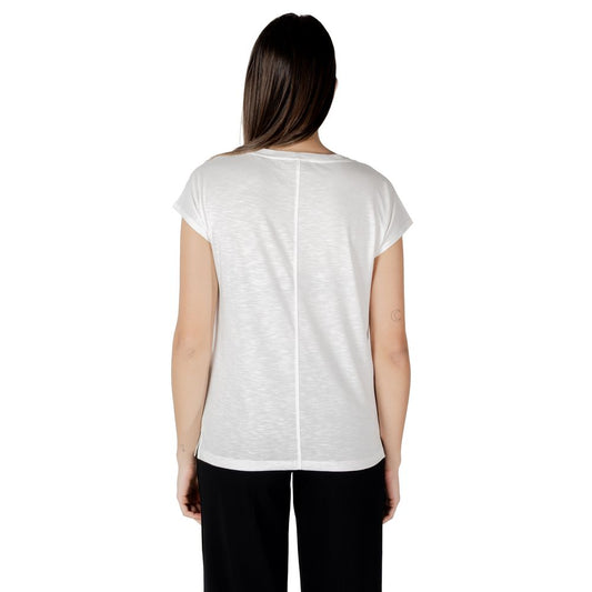 White Cotton Tops & T-Shirt