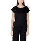 Black Viscose Tops & T-Shirt