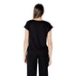 Black Viscose Tops & T-Shirt