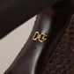 Brown Exotic Leather Heels High Boots Shoes