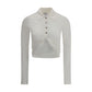 Courrèges Polo with twisted detail