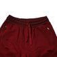 Maroon Rip Style Bermuda Sweatshorts Shorts