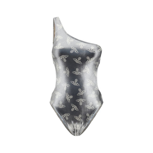 Orb One-Shoulder Swimsuit