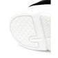 Black And White Fabric And Leather Sneaker