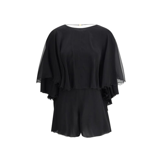 Silk crepe Playsuit