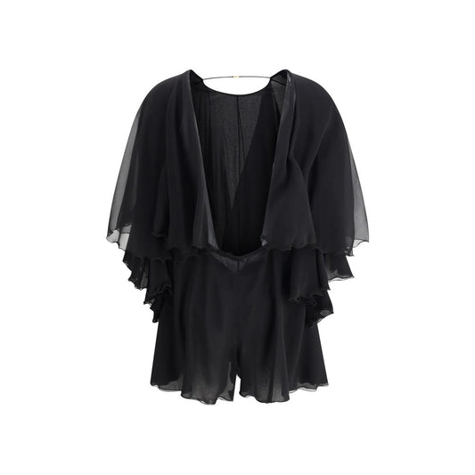 Silk crepe Playsuit