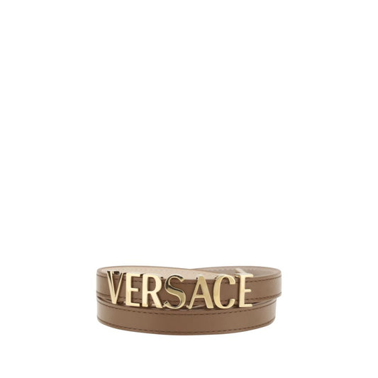 Belt with logo in letters