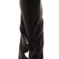 Black Patent Leather High Heels Boots Shoes