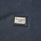 Dark Blue Logo Plaque Cotton Men Polo Shirt T-shirt