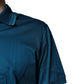 Blue Logo Cotton Men Polo Shirt T-shirt