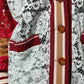 Multicolor Floral Lace Cardigan Sweater