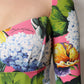 Multicolor Floral Side Slit Midi Dress
