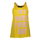 Yellow Cotton Women Top