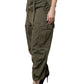 Army Green High Waist Cargo Pants