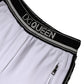 White Cotton Stretch Jogger Sweatpants Pants
