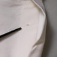White Wool Mid Waist Wide Leg Pants
