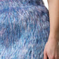 Multicolor Plush High Waist Mini Skirt