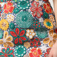 Multicolor Floral Lace High Waist Mini Skirt