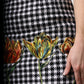 Multicolor Floral Print High Waist Pencil Cut Skirt