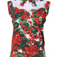 Multicolor Floral Lace Sleeveless Tank Top