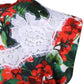 Multicolor Floral Lace Sleeveless Tank Top