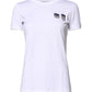 White #DGFamily Cotton Crew Neck T-shirt