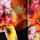 Multicolor Floral Cotton Cropped Blouse Top