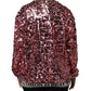 Pink DG Queen Sequin Pullover Sweater